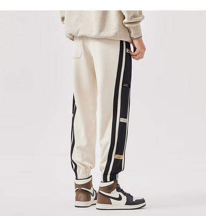 Carter Dual-Tone Stripe Sweatpants