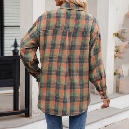 Flannel Plaid Shacket