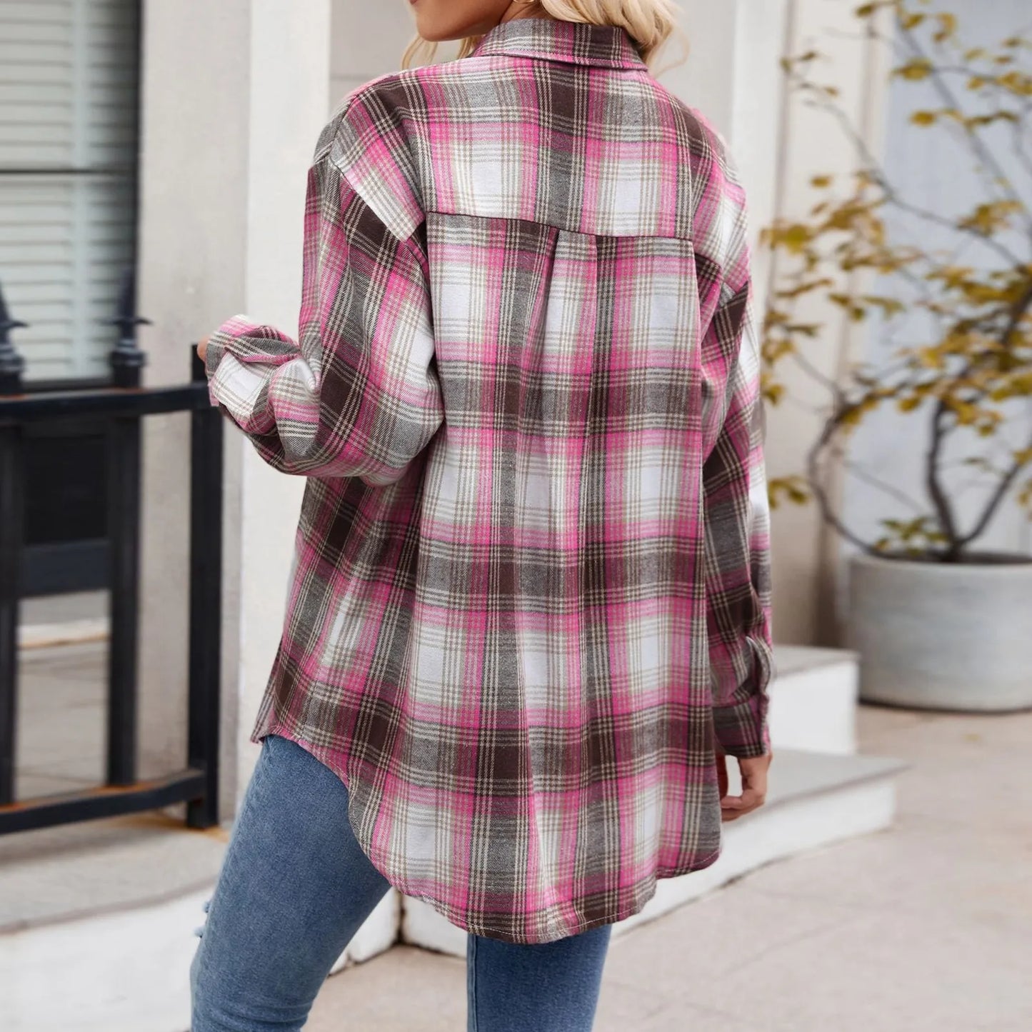 Flannel Plaid Shacket