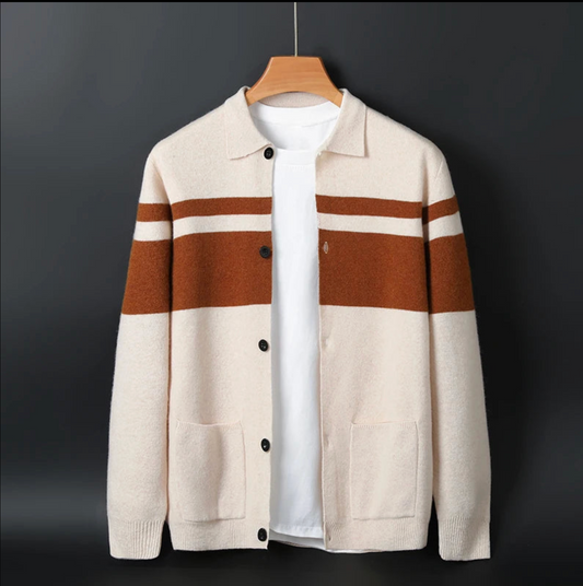 Eamon Striped Cardigan