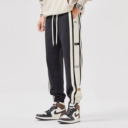 Carter Dual-Tone Stripe Sweatpants