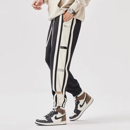 Carter Dual-Tone Stripe Sweatpants