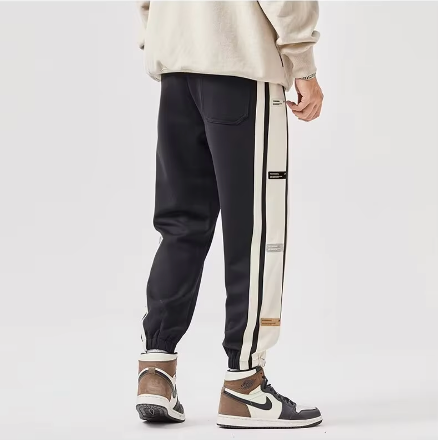 Carter Dual-Tone Stripe Sweatpants